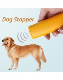 Yellow ultrasonic dog...