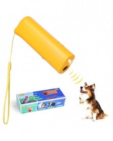 Yellow - Pet Dog Ultrasonic...