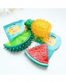 3PCS Dog Chewing Toys Fruit...