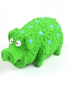 Green - Dog Toys Cute Pig...