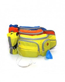 Yellow - Pet dog waist Bag...