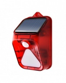 Red - Solar Alarm Light...