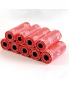 7 Rolls-Red-print-Pet Dog...