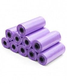 7 Rolls-Purple-Pet Dog Poop...