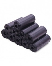 10Rolls-Black-Dog Poop Bag...