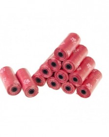 10 Rolls-Red-Pet Dog Poop...