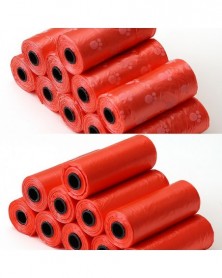 5pcs-Red-1/5Rolls Pet Dog...