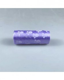 1roll-violet-Pet trash...