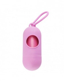 Pink-2pcs Pet Waste Bag...