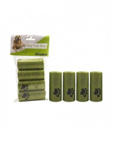 4 rolls-C-Pet Dog Poop Bags...