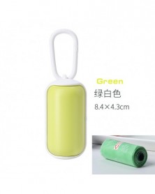 Green 1-1 roll bag-Pet Dog...