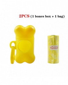 2pcs Yellow-1Pcs Bone...