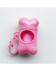 Pink-Bone Shaped Pet Poop...