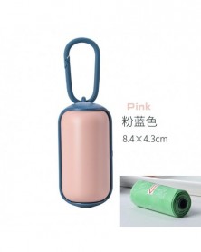 Pink 1-1 roll bag-Pet Dog...