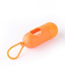 Orange-Dog Poop Waste Bag...