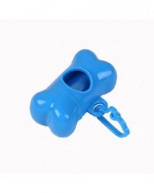 Light Blue-Plastic Bone Pet...