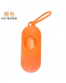 orange-Pet toilet bag...