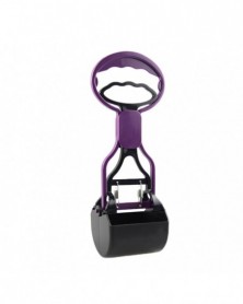 Purple-Pet Dog Long Handle...