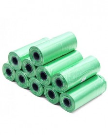 Green-2 Roll Pet Dog Poop...