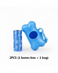 blue-Bone Shaped Poop Bag...