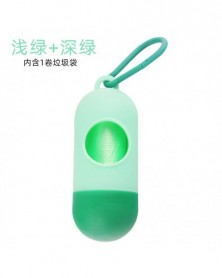 light green-Pet toilet bag...