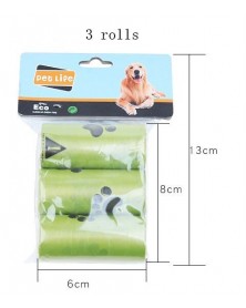 3 rolls-New Pet Dog Poop...