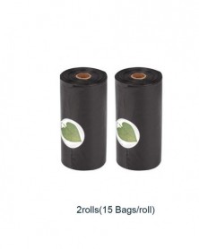 2 rolls black-Dog Poop Bags...