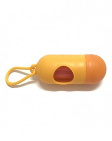 Orange-Portable Dog Poop...