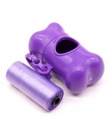 Purple Set-Pet Garbage Bag...