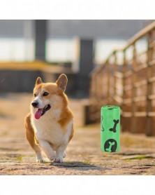 Green 8Roll-Dog Poop Bags...