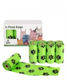 8 Roll-Degradable Dog Poop...