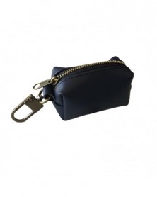 black-Dog Poop Bag Leather...