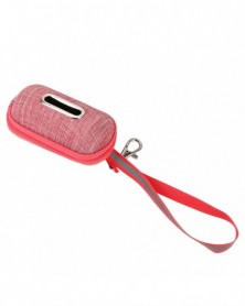 Red-Portable Dog Poop Bag...