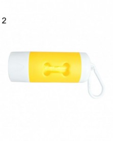 2Yellow-Pet Dog Bone Shape...