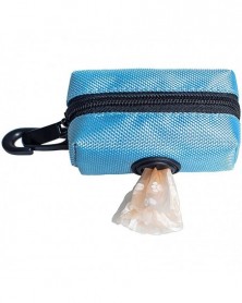 Blue-Dog Poop Bag Holder...