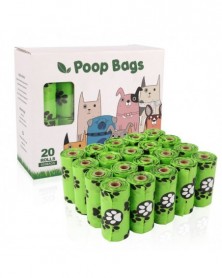 1 Roll-Green-Pet Dog Poop...