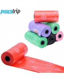 Red-1Roll 15pcs Pet Waste...