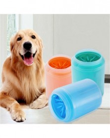 Blue-Pet Foot Washing Cup...