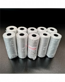 60 rolls-Paw print grey-100...