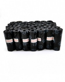 50 Rolls-Paw print black-60...