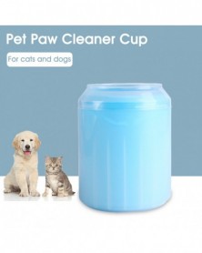 Blue-L size-Dog Paw Cleaner...