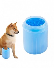 S size-Blue-Dog Paw Cleaner...