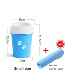 F Blue small-Portable Dog...