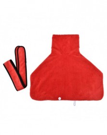 Red-L size-Dog Bathrobe Pet...