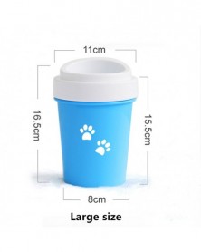 Blue L-Dog Paw Cleaner Cup...