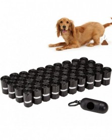 50Rolls-Black-Pure Dog Poop...