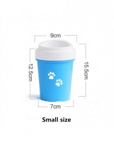 Blue S-Dog Paw Cleaner Cup...