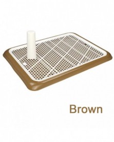 Brown-Portable Pet Toliet...