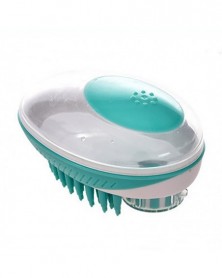 Green-Pet Dog Bath Brush...