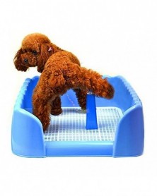 Blue-Indoor Dog Potty Tray...